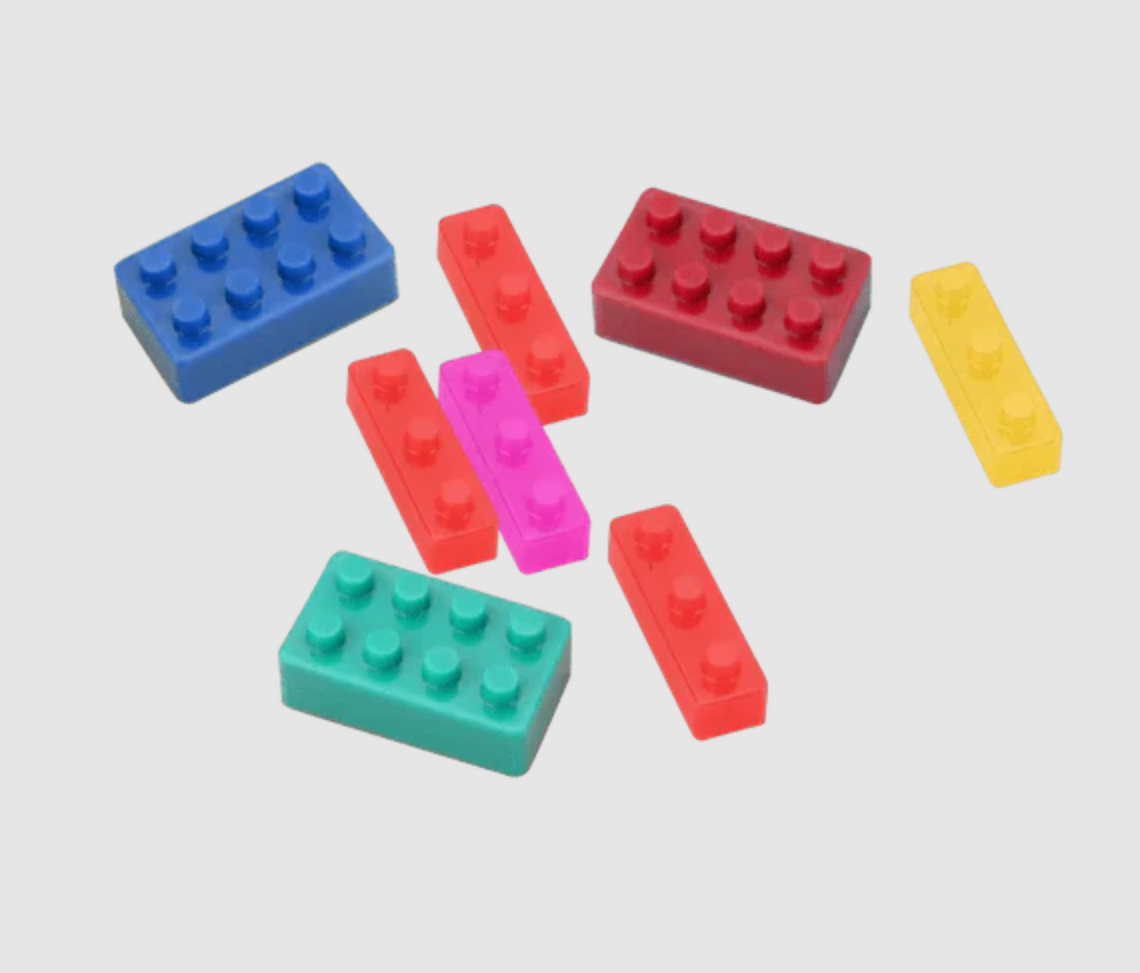Forma din silicon pentru ciocolata de casa, Zola®, model cuburi LEGO, rosie, 14.5x8 cm Forma din silicon pentru ciocolata de casa, Zola®, model cuburi LEGO, rosie, 14.5x8 cm